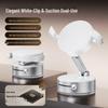 Foldable Magnetic Phone Holder with Telescopic Suction Cup for Car & Desktop