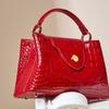 Single Shoulder Zipper New Luxury Cowhide Women's Bag Casual Fashion Solid Color Handbag