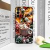Christmas Decorate Hot Coffe Cup Pattern Phone Case for Google Pixel 9A 8 A 7A 6 A 7 PRO 8 9 Pro XL 4G 5G Shockproof Soft Cover