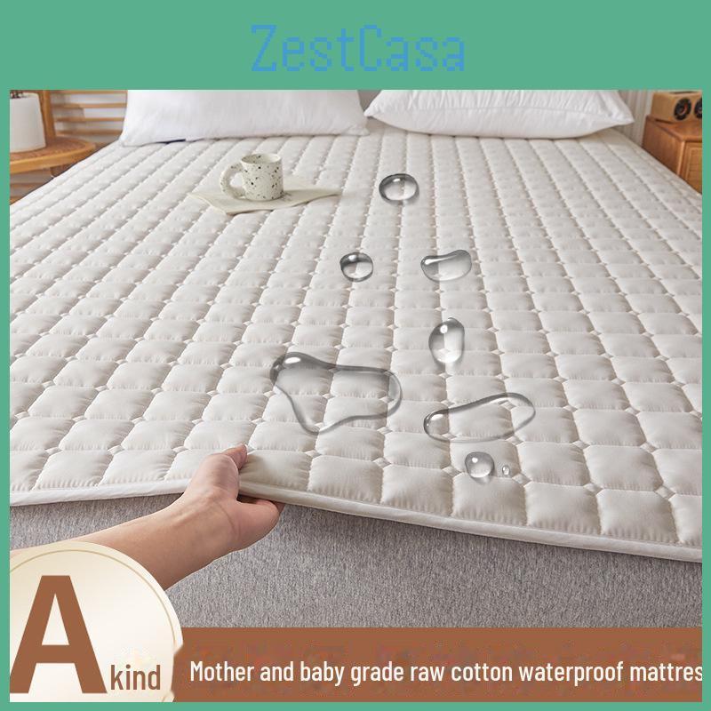 Waterproof Urineproof A Class Soybean Fiber Mattress Protector For Hotels Homestays