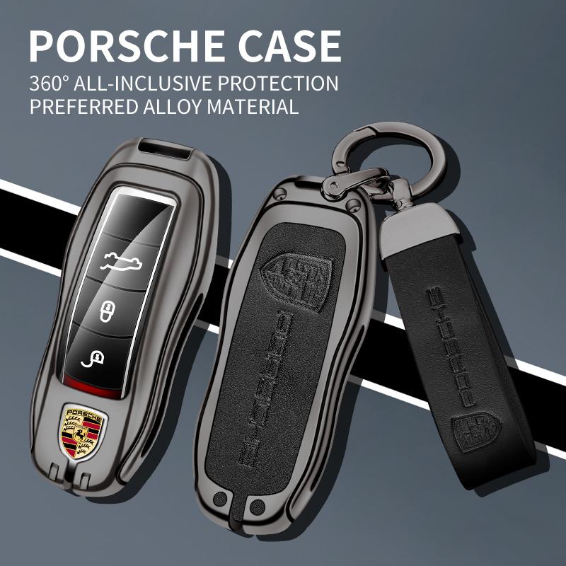 Auto Smart Key Hülle Schale Für Porsche Panamera Spyder Carrera Macan Boxster Cayman Cayenne 911 970 981 Schlüsselanhänger Zubehör