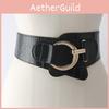 Elastic Wide Womens Waist Band With Seam Detail And Cshaped Closure For Daily