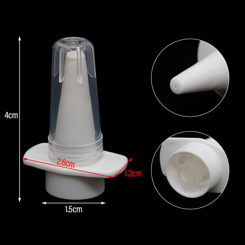 10Pcs Pig Nasal Spray Vaccine Immunization Sprinkler Pigs Pseudo Rabies Nose Device Veterinary with Nasal Spray Head