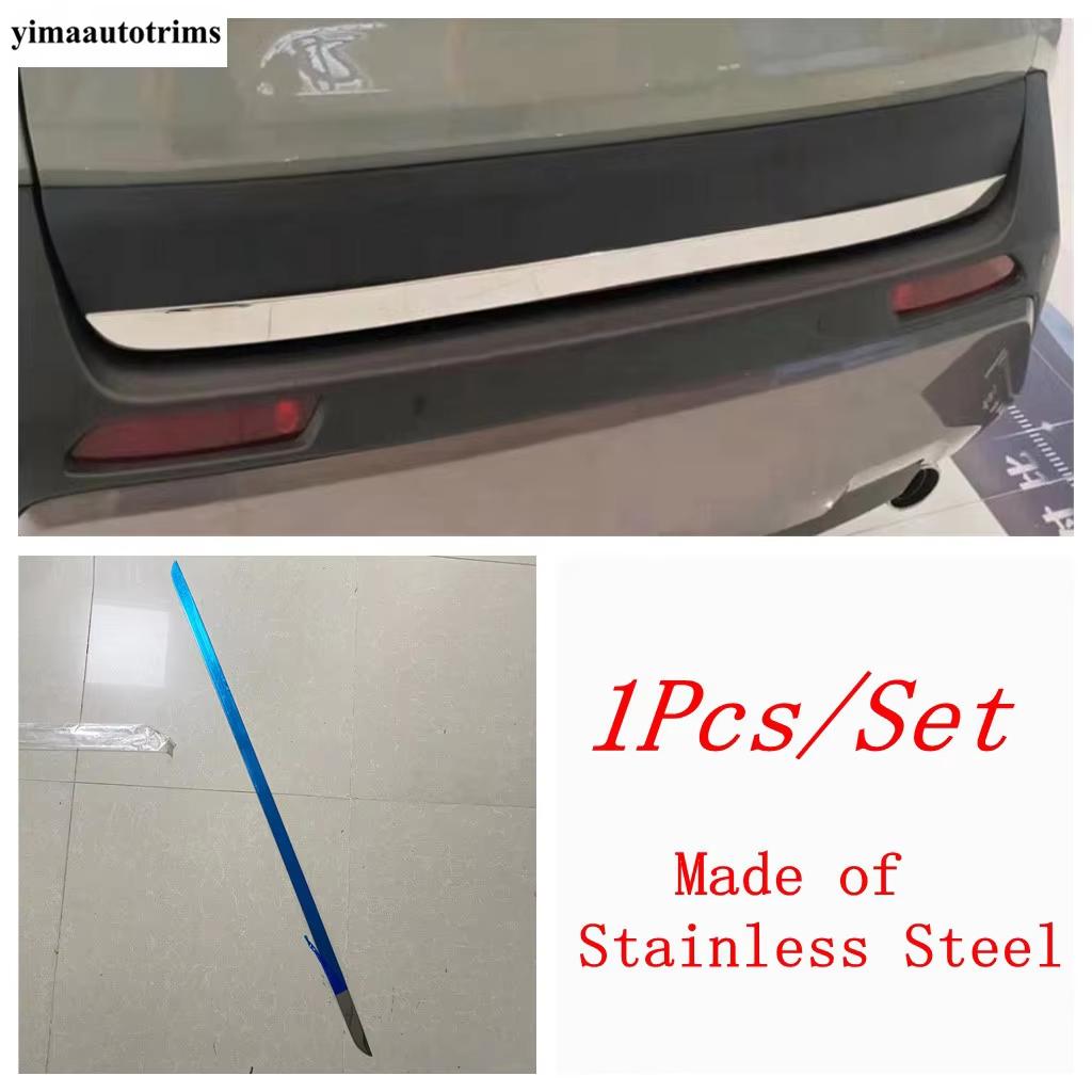 

Front Rear Tail Trunk Door Upper Strip Decoration Cover Trim Stainless Steel Accessories For Toyota Rav4 Rav 4 XA50 - 2024 Model A
