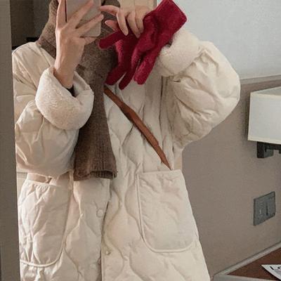 Womens Winter Clothing 2024 Jackets Warm Quilted Coat Korean Fashion Casual Fleecing Cotton-padded Clothes New In Outerwears