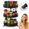 360° Rotating Spice Rack 3 Tiers Adjustable Kitchen Organizer