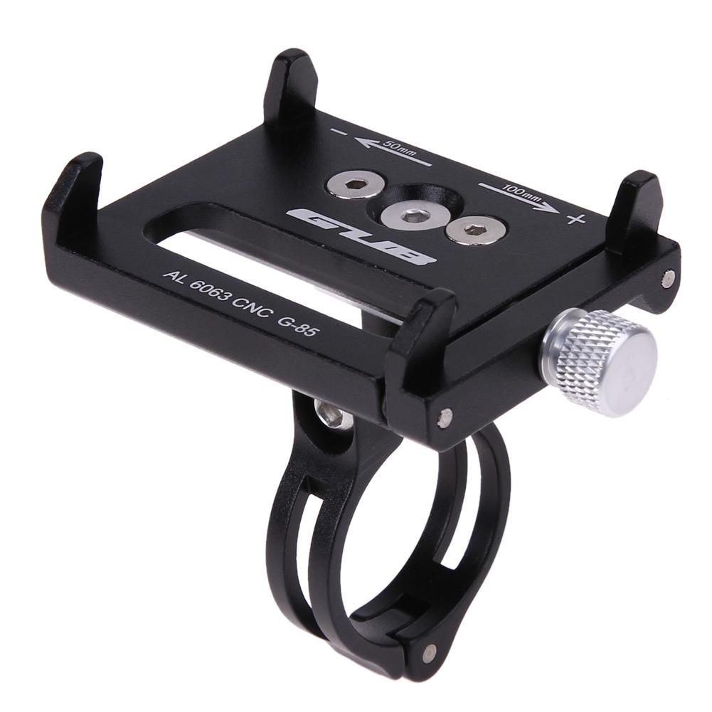 

Металевий протиковзкий тримач для велосипеда Велосипедний тримач Ручка Кріплення для телефону Розширювач керма чорний