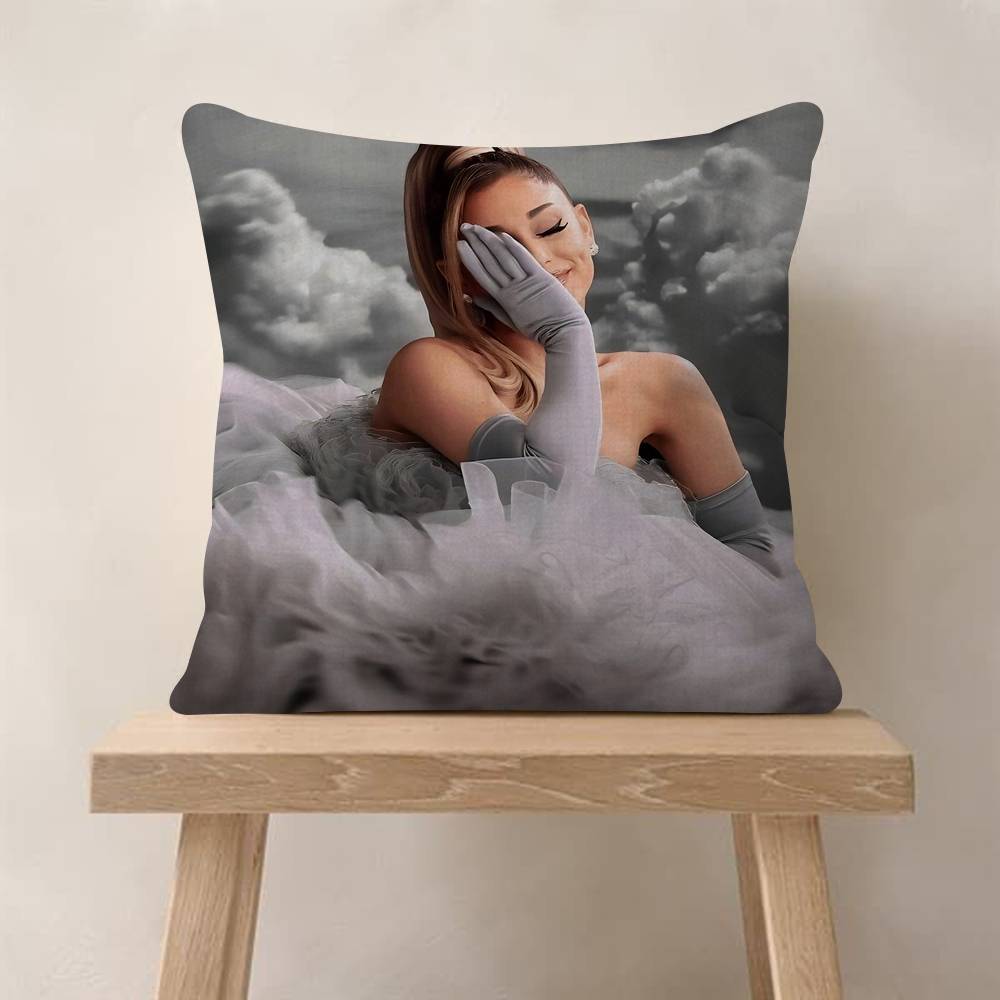 AAriana Hot Singer Grande Cushion Cover Car Throw Pillow Case For Sofa Car Christmas Gift