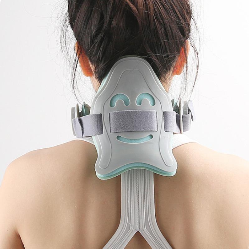 Adjustable Cervical Traction Neck Brace Posture Corrector Spine Support Pain Relief Stretcher