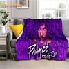 Artist Purple Rain Prince Rogers Nelson Soft Flannel Blanket,Throw Blanket Comfortable Blanket for Picnic Beds Sofa Home Bedroom