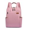 Oxford Stoff Laptop Rucksack Große Kapazität Schwarz/Khaki/Rosa/Beige Computer Rucksäcke Wasserdicht Lässiger Stil Umhängetasche