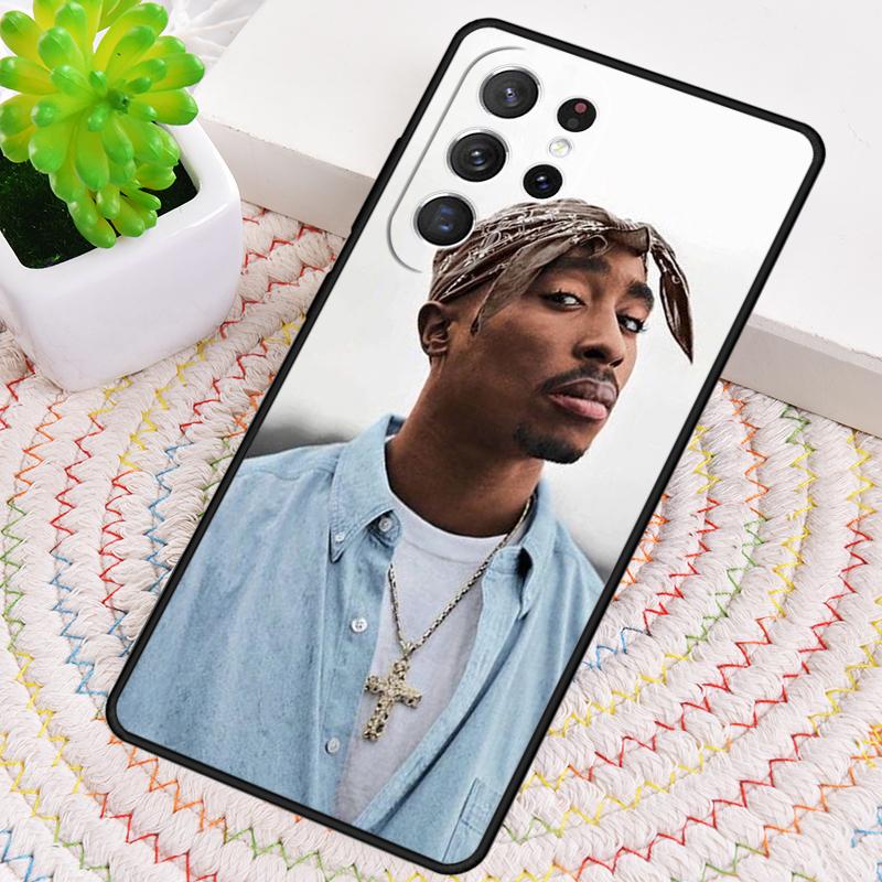 Rapper 2pac Sänger Tupac Handyhülle Für Samsung Galaxy note 10 pro S26 S25 S24 S23 S22 Ultra Plus S21 FE S20 Stoßfeste Hülle