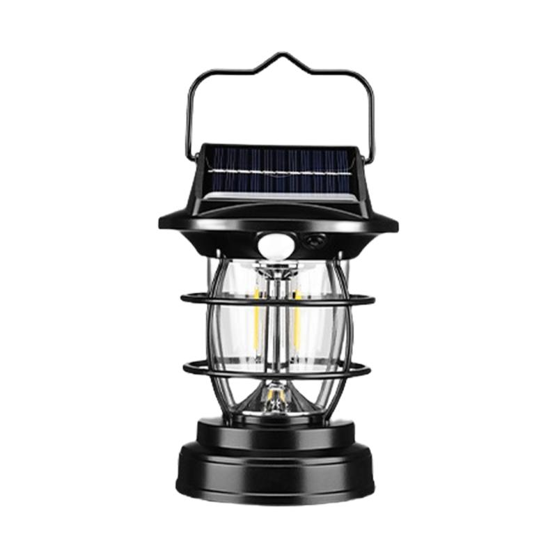 Portables Solars LED Flashlights Waterproofed Outdoor Light Camping Lamp for Outdoor and Indoor Decoration
