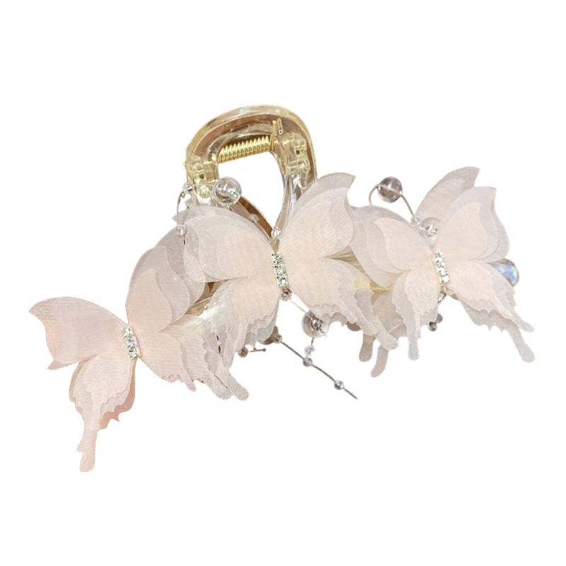 Ergonomic Acrylic Hair Clip For Back Head Styling Comfortable Ponytail Holder With Strongly Grip