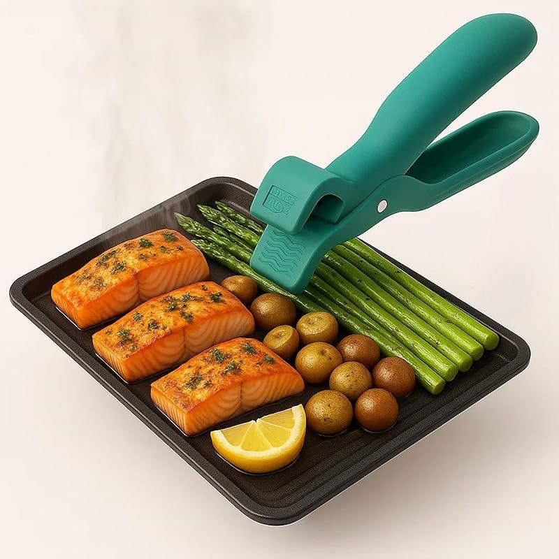 Anti-Scald Clamp, Bowl Holder, Multi-Functional Plate Lifting Clamp, Creative Home Kitchen Silicone Anti-Scald Clamp