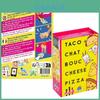 Pachet de Cărți Vibrant Taco Pisică Brânză de Capră Pizza Perfect Pentru Petreceri Și Evenimente