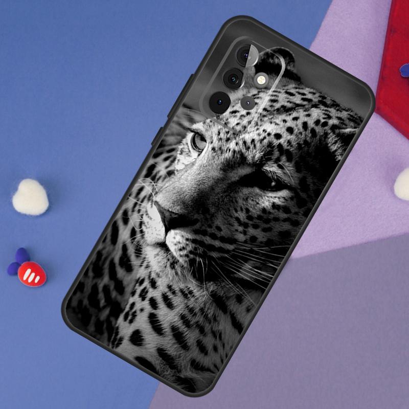 Cheetah Panther Snow Cheetah Case For Samsung Galaxy A13 A16 A26 A36 A56 A06 A55 A35 A15 A54 A34 A14 A53 A12 A22 A32 A52