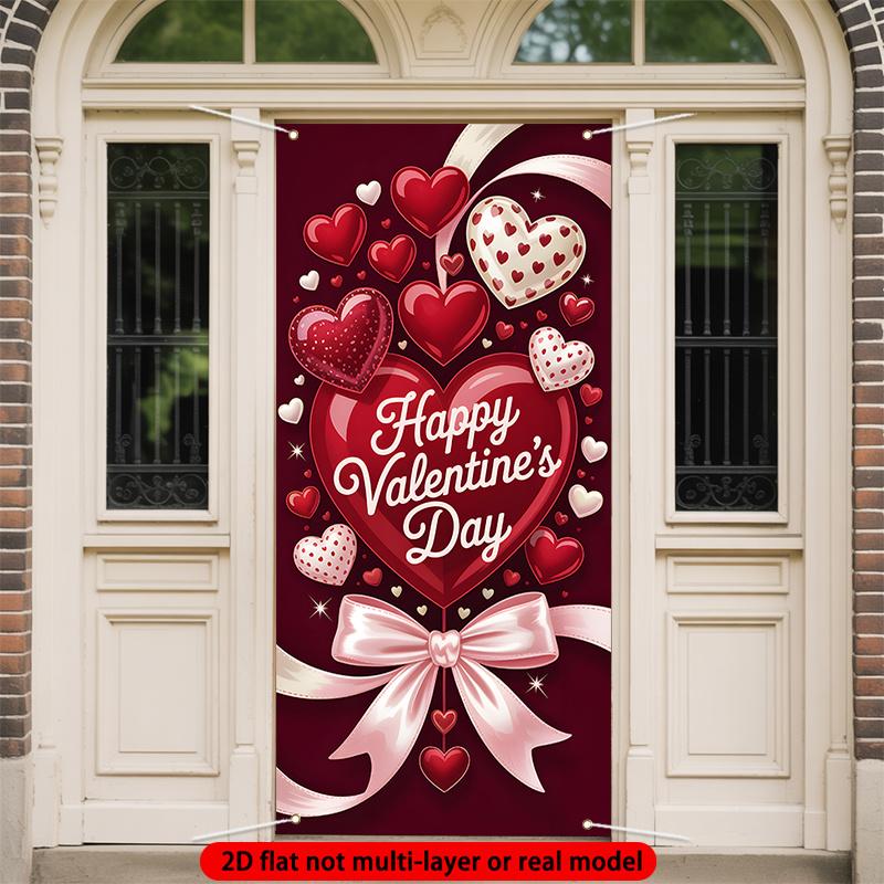 2D Flat - 2D Banner 2D Flat - 2D Banner 1pc 2D Flat Design Banner Valentines Day For Wedding Valentines Day