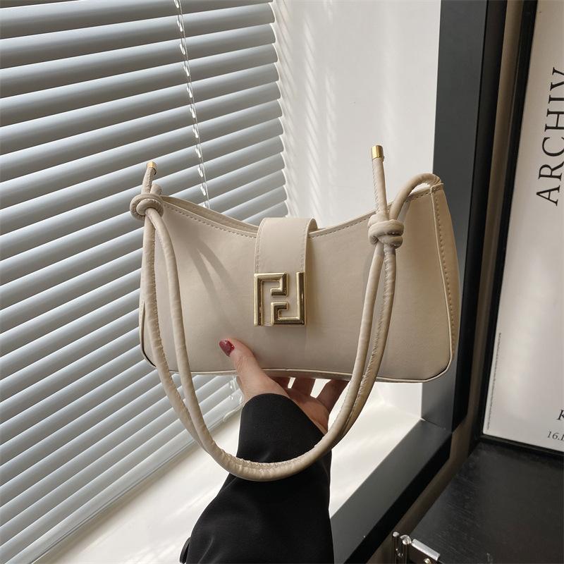 New High-end Texture Popular Simple and Versatile Women's Portable Commuter Bag High-value Messenger Bag Women