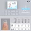 100Pcs/Box Matte Fake Nails No Polishing Press On False Nails Medium Short Design High Matt Soft Gel Nail Tips For Extension