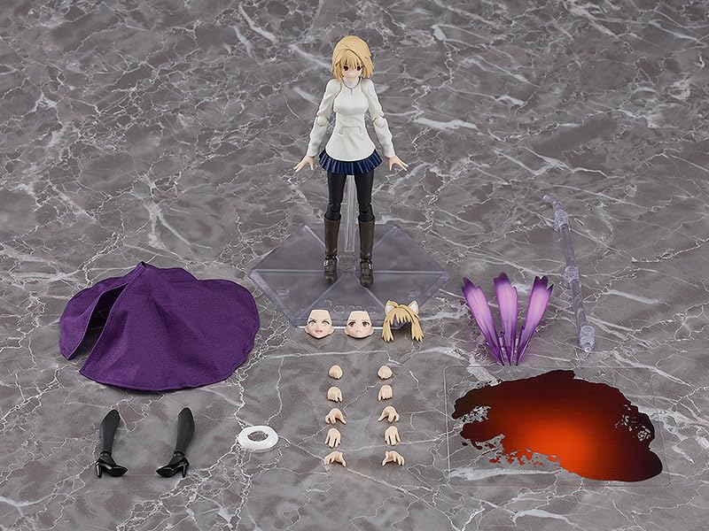 Max Factory Figma Tsukihime A Piece of Blue Glass Moon Arcueid Brunestud DX Edition Plastic Painted Movable Figure Non-Scale