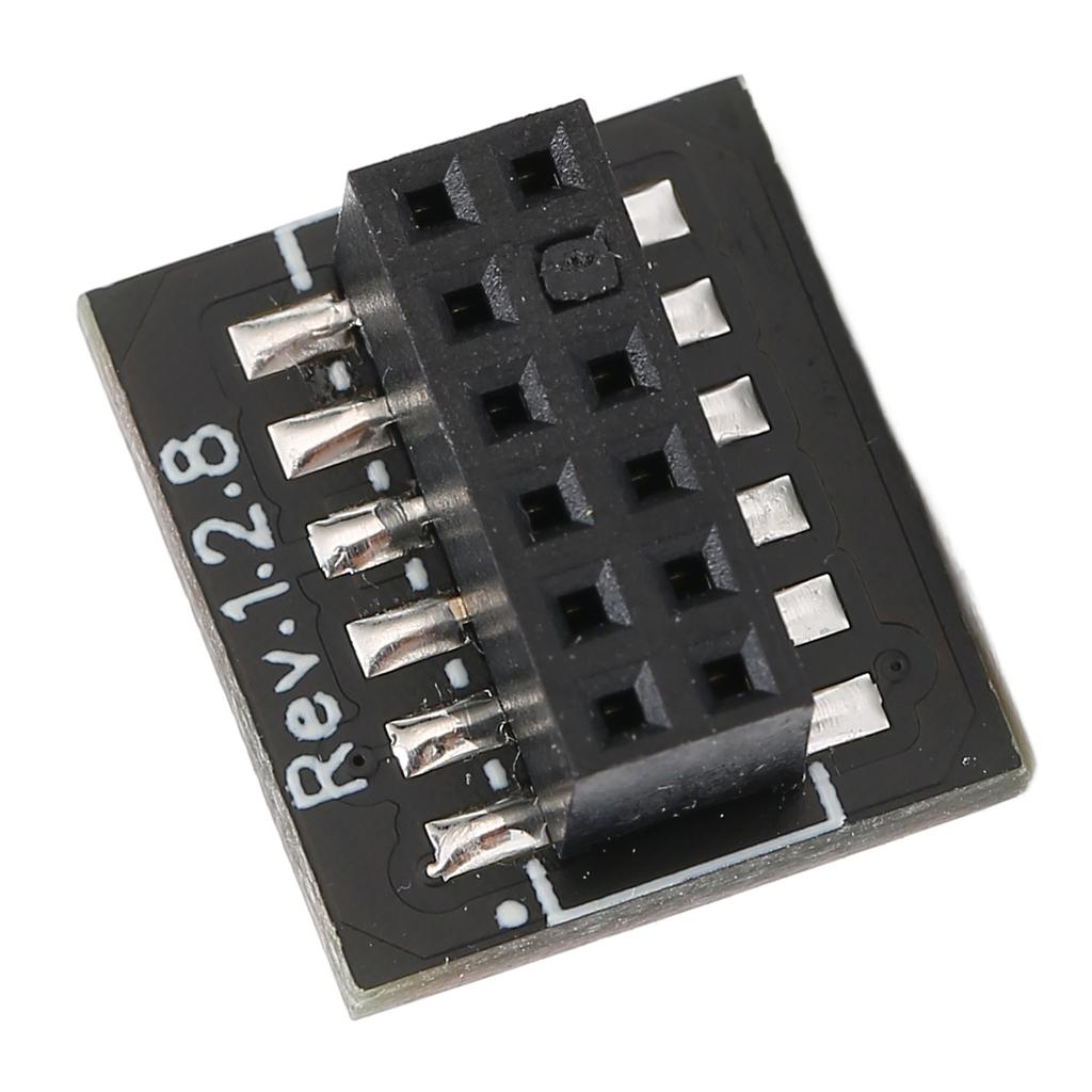 TPM 2.0 Module for MSI 12Pin SPI TPM2.0 Safe Stable Performance Durable 12 Pin SPI Module for Win 11