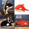 Arknights Skadi Whale Plush Toy Animal Pillow Soft Cuddly Kids Gift 60/80/100cm