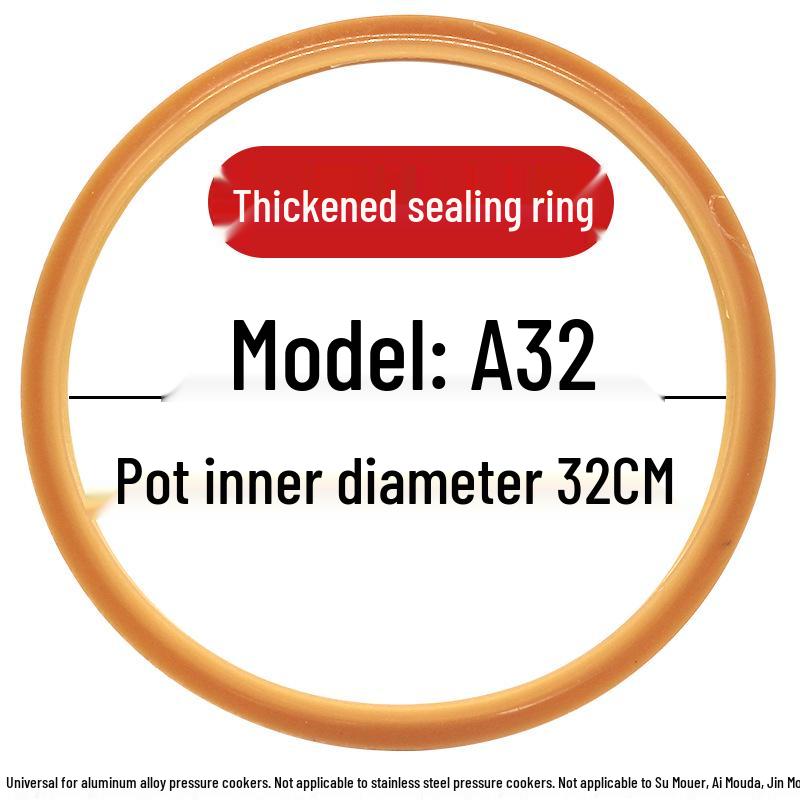 Universal Silicone Gasket Ring for Vintage Pressure Cookers: Fits 18/20/24cm Models