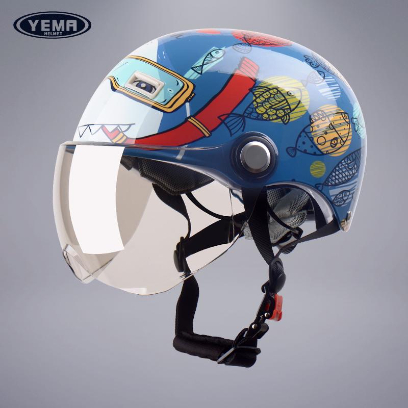 3C Certified Children s Electric Vehicle Helmet - Cute Half Helmet for Boys & Girls One Size