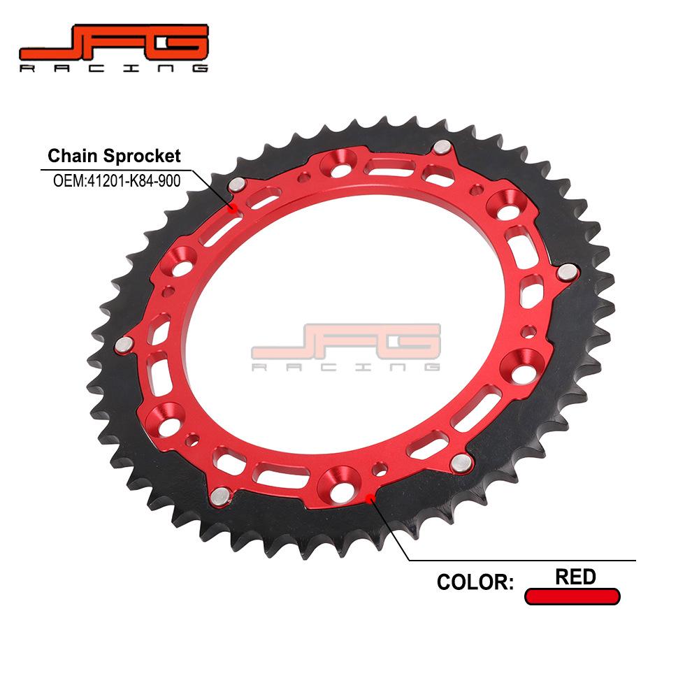 

CNC Aluminum 49-Tooth Sprocket for CRF150L Off-Road Motorcycle Modification -