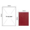 Deli 3186 Leather Cover Notebook