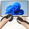 2Pcs VR Controller Cases Uninterrupted Signal Anti-shock Tasteless Anti-fall Textured Surface Protective Silicone VR Controller Protective Covers