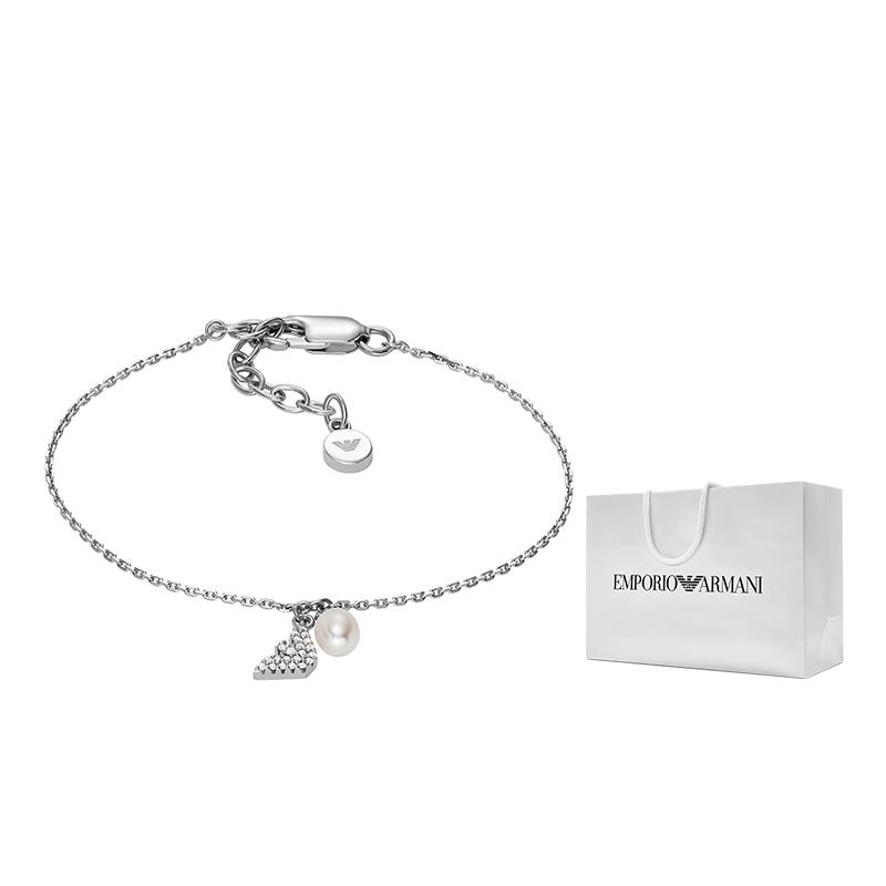 Emporio Armani Fashion 925 Silver Bracelet Women s EG3576040 серебряный