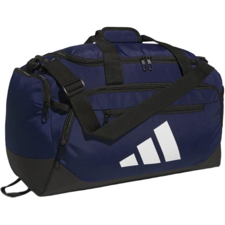 

Adidas Defender 5 Adjustable Shoulder Strap Zipper Closure Small Travel Bag Unisex Travel Bag Navy-Blue JJ7773 Marine Blue,Small