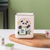 Creative Panda Mahjong Ceramic Cup Make a Fortune Good Luck Chess and Card Room Gift Coffee Cup Personalized Home Breakfast Milk Cup