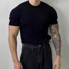Men's European & American Fashion Breathable Short-Sleeve T-Shirt