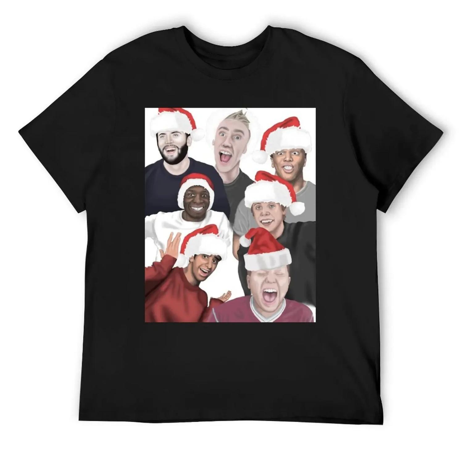 

A Sidemen Christmas T-Shirt Funny t-shirt funny gifts clothes luxury designer workout shirts for men XXXXXL різнокольоровий