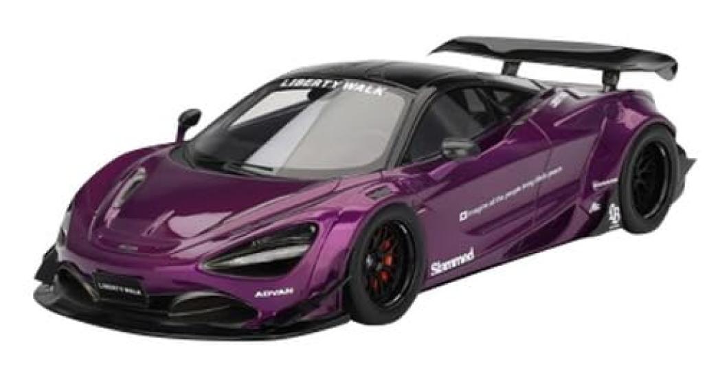 

TOP SPEED McLaren 720S Фиолетовый Готовое изделие TS0588 1/18 LBWorks