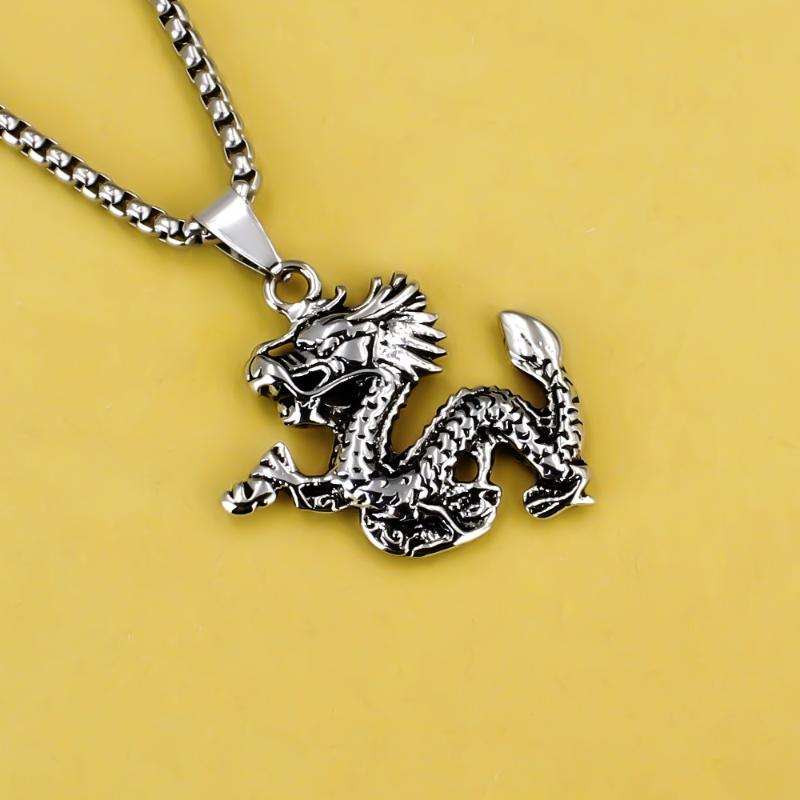 Retro Norse Mythology Double Raven Tree Of Life Pendant Necklace For Men Personality Charm Hip Hop Cool Casual Jewelry Gift