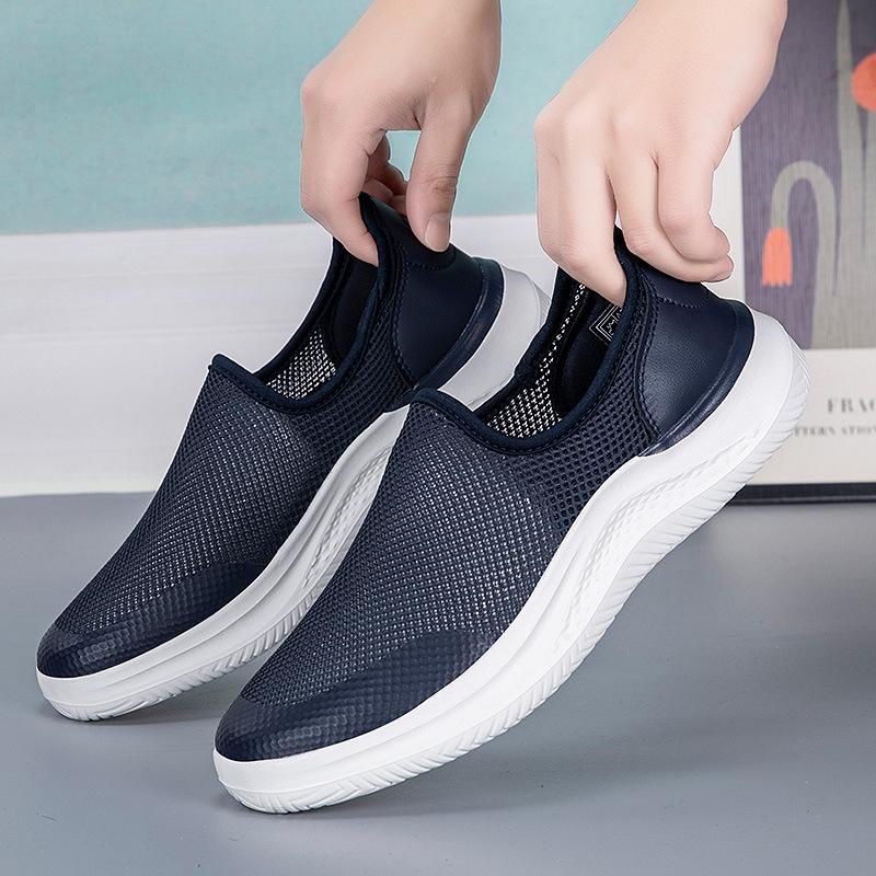 New men's casual Sneakers shoes breathable mesh shoes comfortable and lightweight casual sports shoes