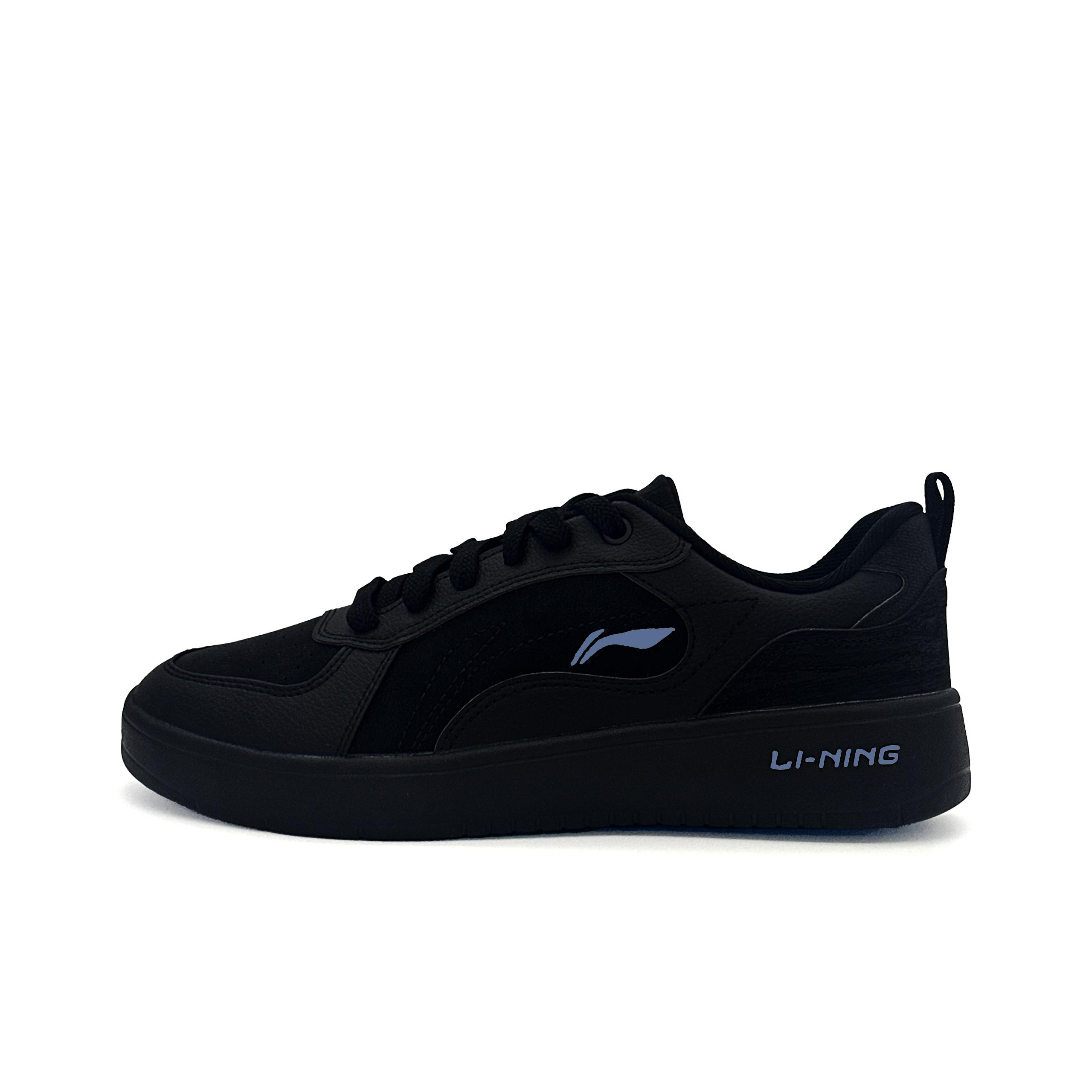 Li Ning Wheat Age Wheat Blue Низкие Скейтбордические Кроссовки Мужские Черно-Синие AGCV311-6(Team1746-) 39