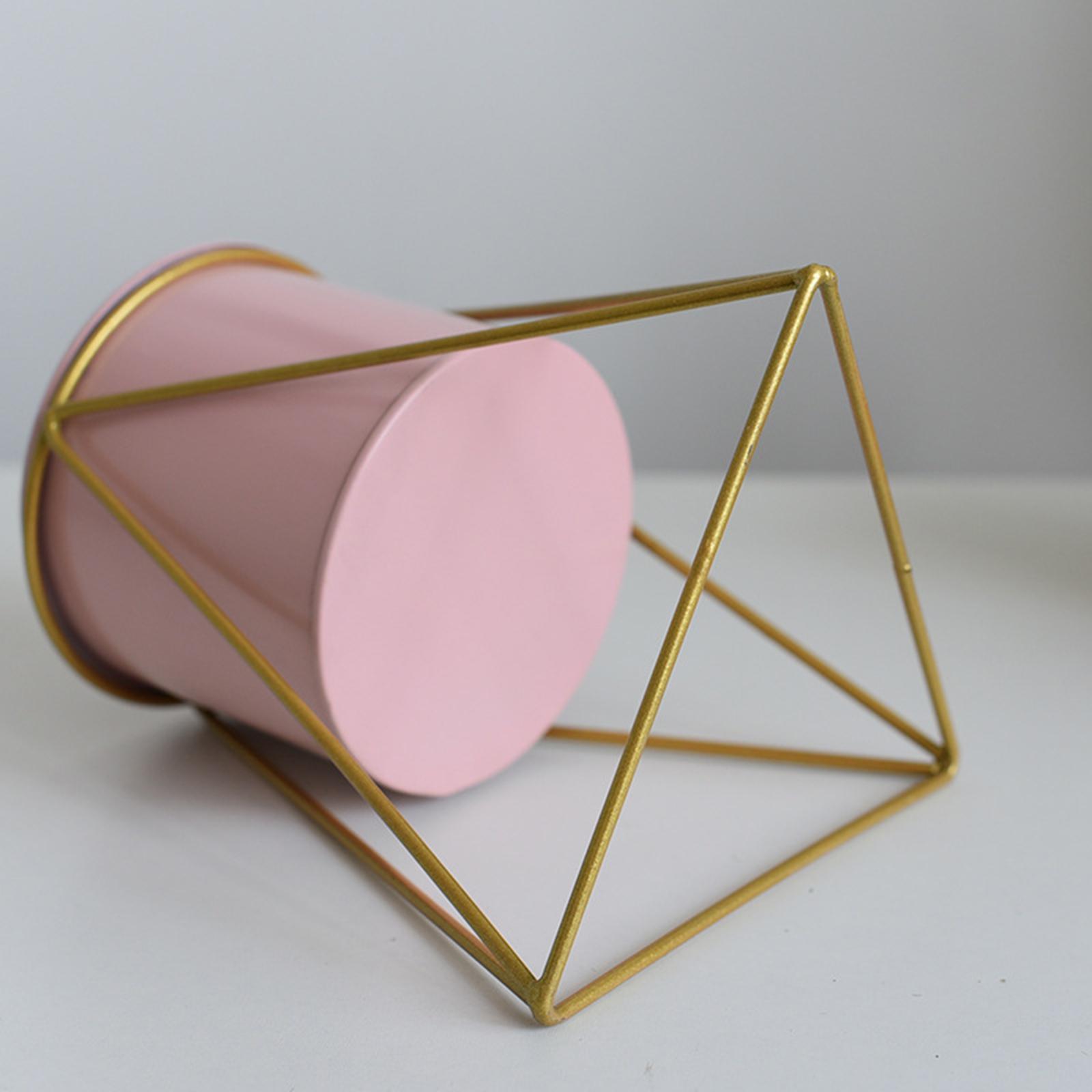

Plant Holder Geometric Home Garden Ornaments Round Nordic Style Stand Flower Pot for Home Balcony Multiple Plant Garden Patios Small