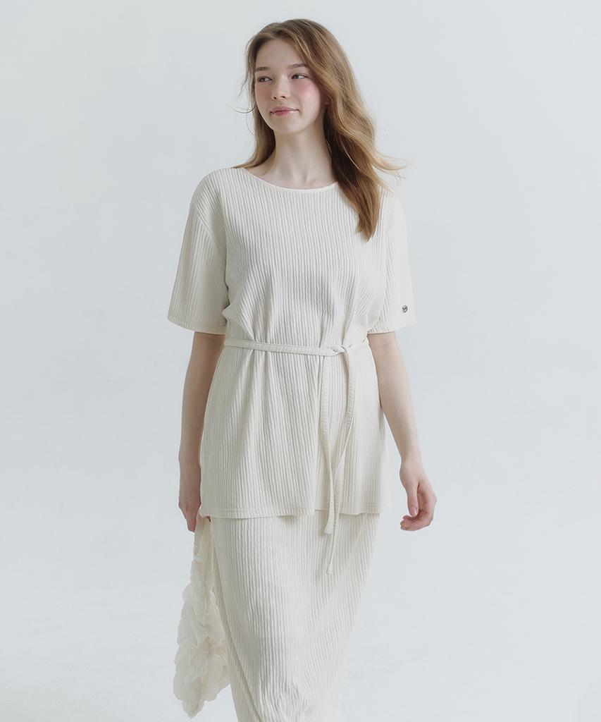 Micene Lilo Wrinkle T-Skirt Set
