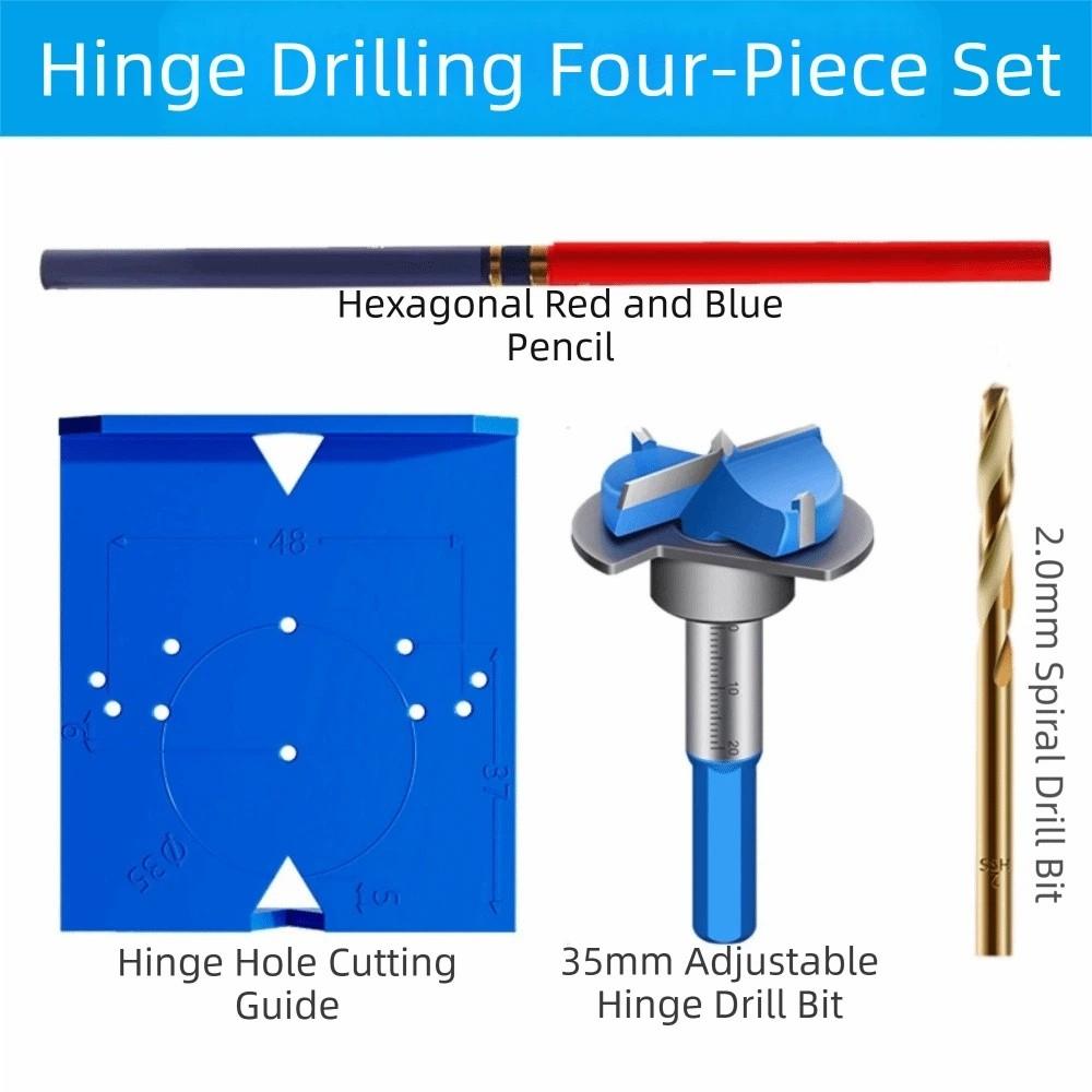 3/4Pcs Hinge Hinge Positioning Tool Hinge Installation Tool  Woodworking Projects