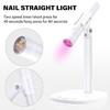 Travel Friendly UV Nail Light Gel Curing Lamp Rechargeable 45/60s Mode Manicure Handheld Nail Dryer