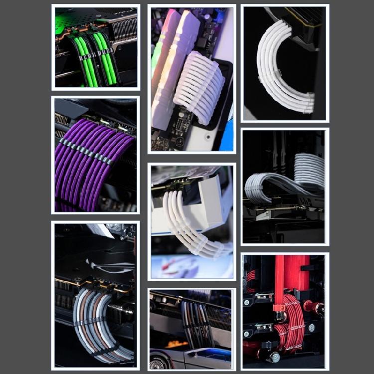 1PC 18AWG PSU Power Supply Cable 24PIN / CPU 8PIN / PCI-E 8PIN/ 6PIN / 4PIN