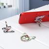 Mobile Phone Ring Buckle Holder Cartoon Cute Metal Desktop Creative New Painted Butterfly Mobile Phone Ring Buckle Holder