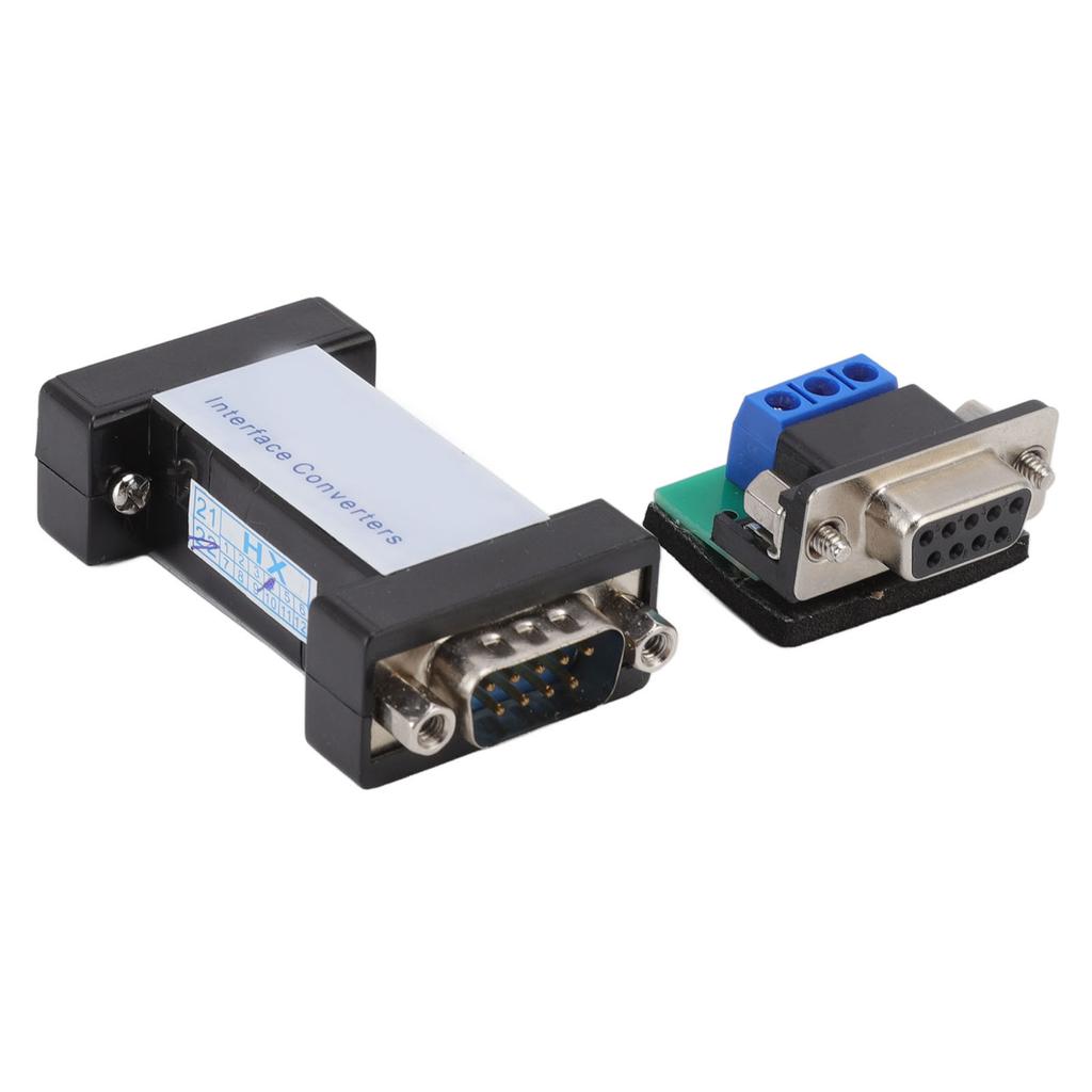 RS232 to RS485 Converter Bidirectional Interface ABS RS232 to RS485 Converter Adapter for Data Transmission