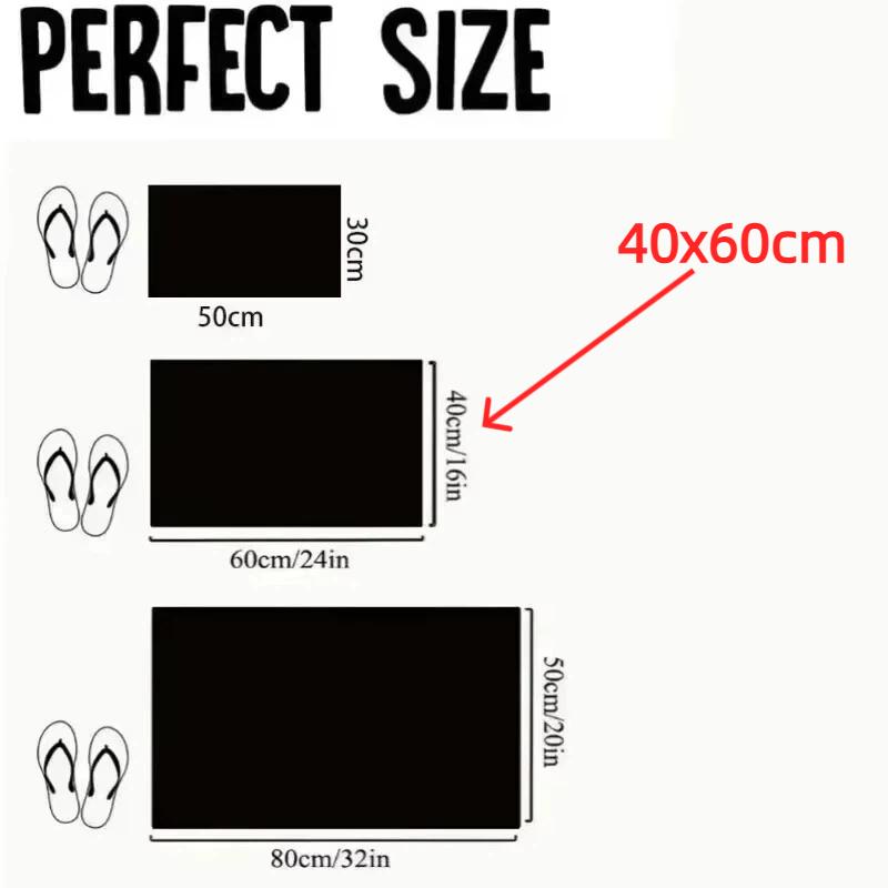 Christmas Mat Crystal Velvet Santa Claus Christmas Elk Entry Doormat Festive Decoration Carpet Bathroom Anti-slip Floor Mat 2026