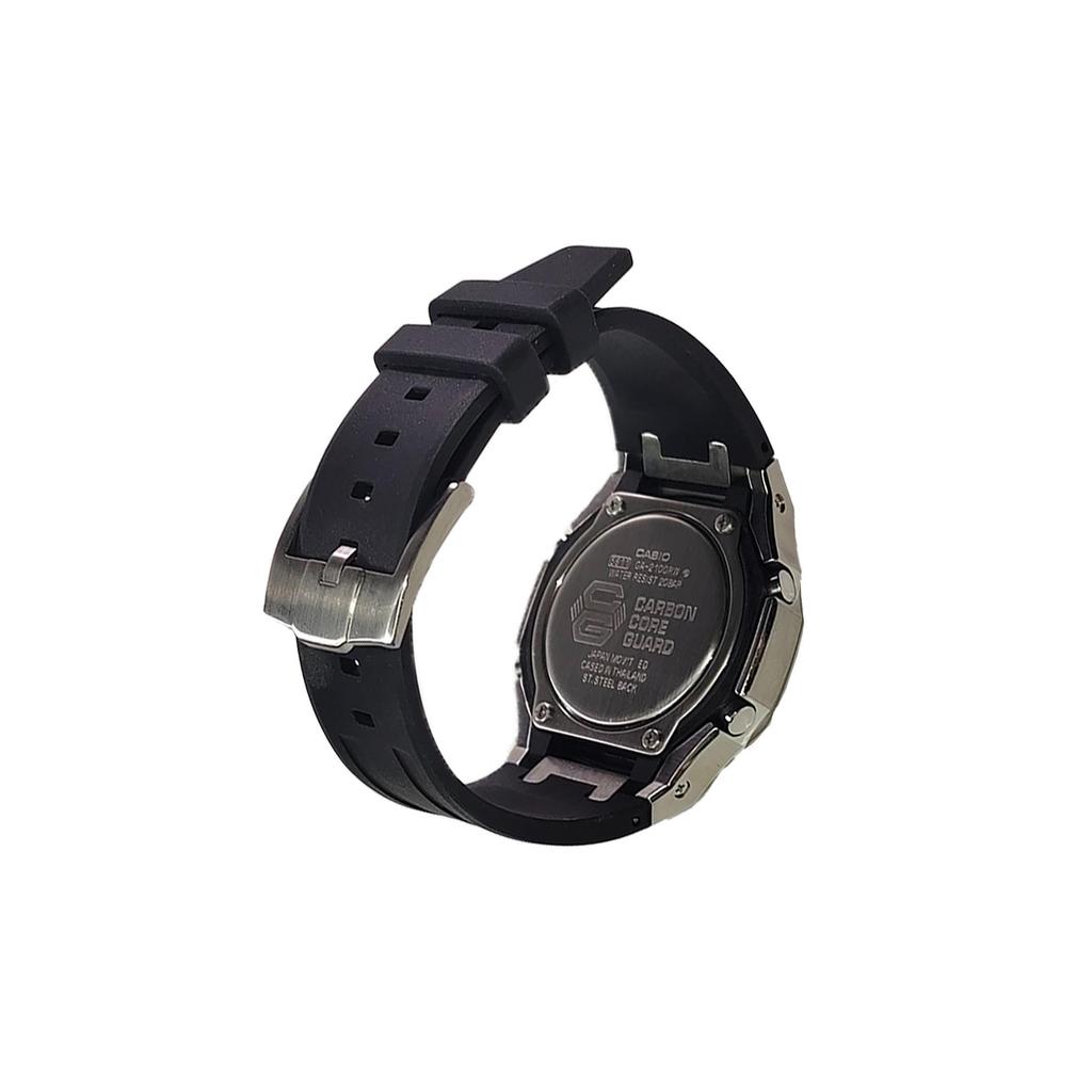 Casio Custom Collection Quartz Movement Fluoroelastomer Strap Watch Men's Watches GA-2100RW-1A(Watch3--)